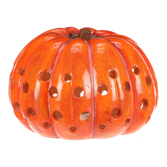 Dýně s otvory - magnesium, LED osvětlení, oranžová