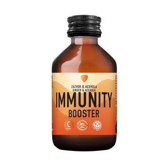 LEROS Healthy booster Zázvor & Acerola Immunity shot (100 ml) - pro posílení obranyschopnosti