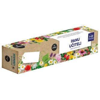 LEROS Dárková sada (3 x 20 nálev. sáčků) - Panu učiteli - ideální dárek ke konci škol. roku