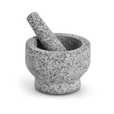 ZELLER Hmoždíř s tloučkem ze žuly, šedý průměr 14cm