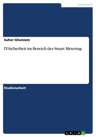 IT-Sicherheit im Bereich des Smart Metering IT-Sicherheit im Bereich des Smart Metering