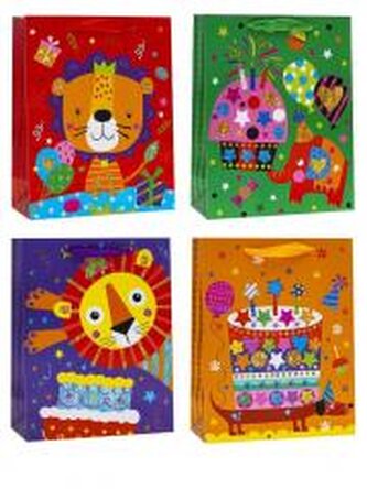 Torebka ozdobna 26x32x10cm mix ROZETTE