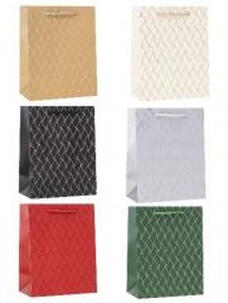 Torebka ozdobna TG 26x32x10cm mix ROZETTE