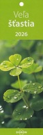 Veľa šťastia - Kalendár 2026 (záložkový)