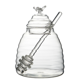 BASIC KITCHEN Słoik na miód 500ml