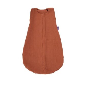 TRÄUMELAND Letní spací pytel Liebmich Musselin Terrakotta 110