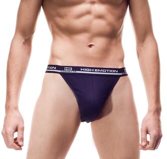 Slipy Cornette Tanga 501 High Emotion S-2XL granatowy XXL
