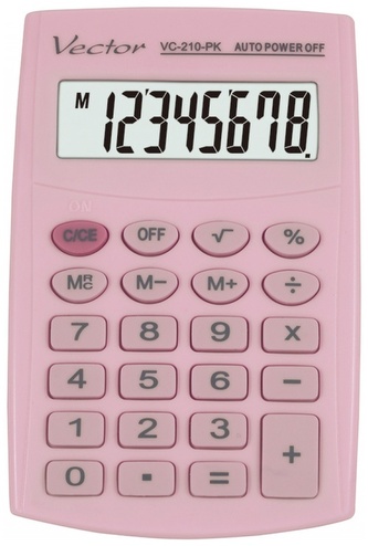 Kalkulator kieszonkowy VC-210 PK, Vector