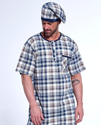 Koszula Cornette 109/30 kr/r 3XL-5XL granatowy 3XL