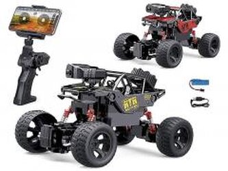 Terenówka na radio z kamerą WiFi metalowa MIX