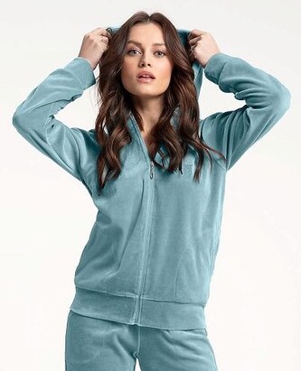 Dres Luna 309 Velour M-2XL damski miętowy XXL