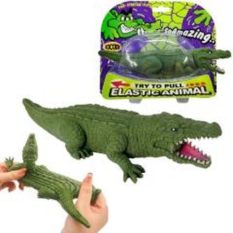 Gniotek krokodyl do rozciągania