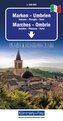 Kümmerly+Frey Regional-Strassenkarte 9 Marken, Umbrien 1:200.000