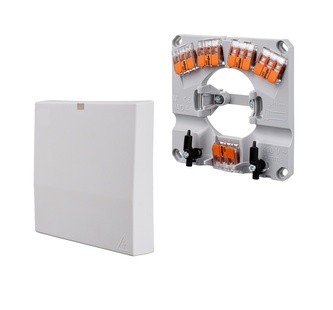 Krabice HAD 4-S, sporáková, bezšroub. svorkovnice 5x6 mm2, bílá, IP20 / 3040124 Krabice HAD 4-S, sporáková, bezšroub. svorkovnice 5x6 mm2, bílá, IP20 / 3040124