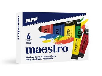 akrylová barvy set Maestro 6 x 75ml 6300664