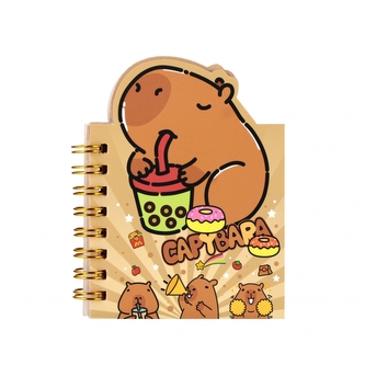 Notes na spirali A7/50k Capibara STARPAK 562601