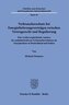 Verbraucherschutz bei Energielieferungsverträgen zwischen Vertragsrecht und Regulierung