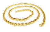 Steel Jewelry řetízek PÁNSKÝ GOLD 5 mm Chirurgická ocel NH100249