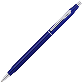 Cross, Kuličkové pero Classic Century, (M) střední, translucent blue/chrome