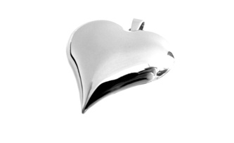 Steel Jewelry Přívěsek srdce z chirurgické oceli PR160218