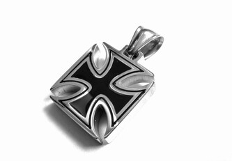 Steel Jewelry Přívěsek maltézský kříž z chirurgické oceli PR160305