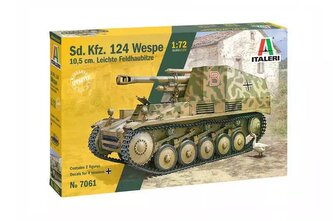 Model Kit military 7061 - Sd.Kfz.124 Wespe 10.5 cm. Leichte Feldhaubitze (1:72)