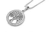 Steel Jewelry Náhrdelník strom života z chirurgické oceli NH220120