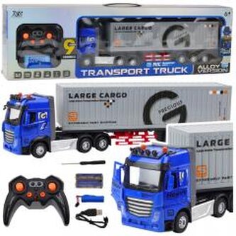 Ciężarówka transportowa z kontenerem RC 1:24