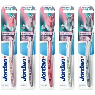 Jordan zubní kartáček Ultralite Sensitive Ultrasoft, extra měkký 1 ks