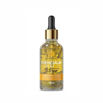 LeFleur 100% přírodní esenciální olej Citrus s listy citronové trávy - 30 ml