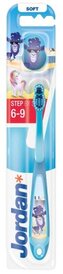 Jordan Step by Step dětský zubní kartáček, ve věku 6-9 let, 1 ks