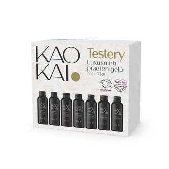 Testni to... Prací gel z Marseillského mýdla KAO KAI. SADA 7 ks