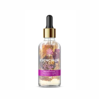 LeFleur 100% přírodní esenciální olej Růže s okvětními lístky - 30 ml