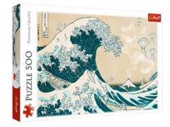 Puzzle 500 Wielka kocia fala TREFL
