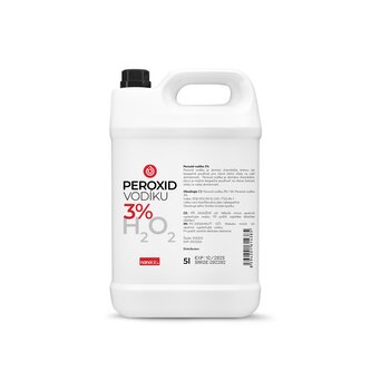 Peroxid vodíku na úklid 5L - 3%