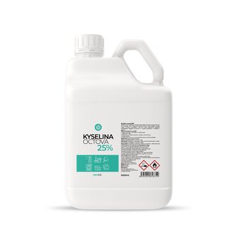 Kyselina octová 25% 5L