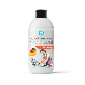 Octový přípravek na MYTÍ NÁDOBÍ Mango 500 ml