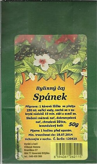 Vlčková Spánek 50g