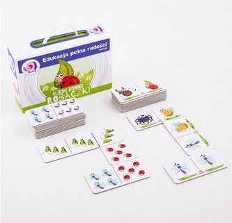 Klocki domino - Robaczki