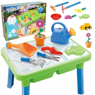 WOOPIE 49751 Stolik Wodny 2w1 Piaskownica 13 Akc. WOOPIE 49751 Stolik Wodny 2w1 Piaskownica 13 Akc.