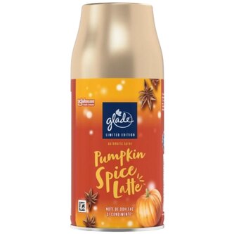 Glade osvěžovač vzduchu do automatického strojku, náhradní náplň Pumpkin Spice Latte, 269 ml