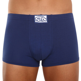 Pánské boxerky Styx klasická guma modré (Q968) XL