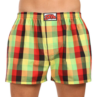 Pánské trenky Styx klasická guma vícebarevné (A1104) XXL
