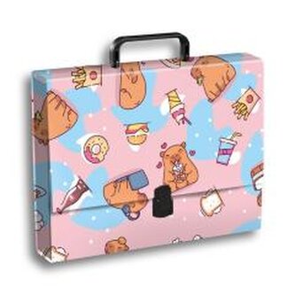 Teczka z rączką A4 Kapibara food PENMATE