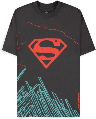 Tričko Superman - Dark Grey Son of Krypton S