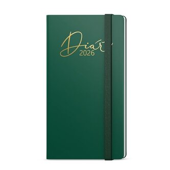 Týdenní kapesní diář 2026 Luxi - zelený