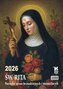 Kalendarz 2026 ścienny Św. Rita