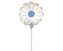 Balon foliowy Mini Shape purple daisy