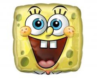 Balon foliowy Spongebob Square Face 46cm