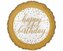 Balon foliowy Happy Birthday Pastel Confetti 46cm